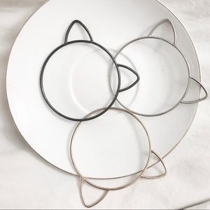 Cat bracelet set